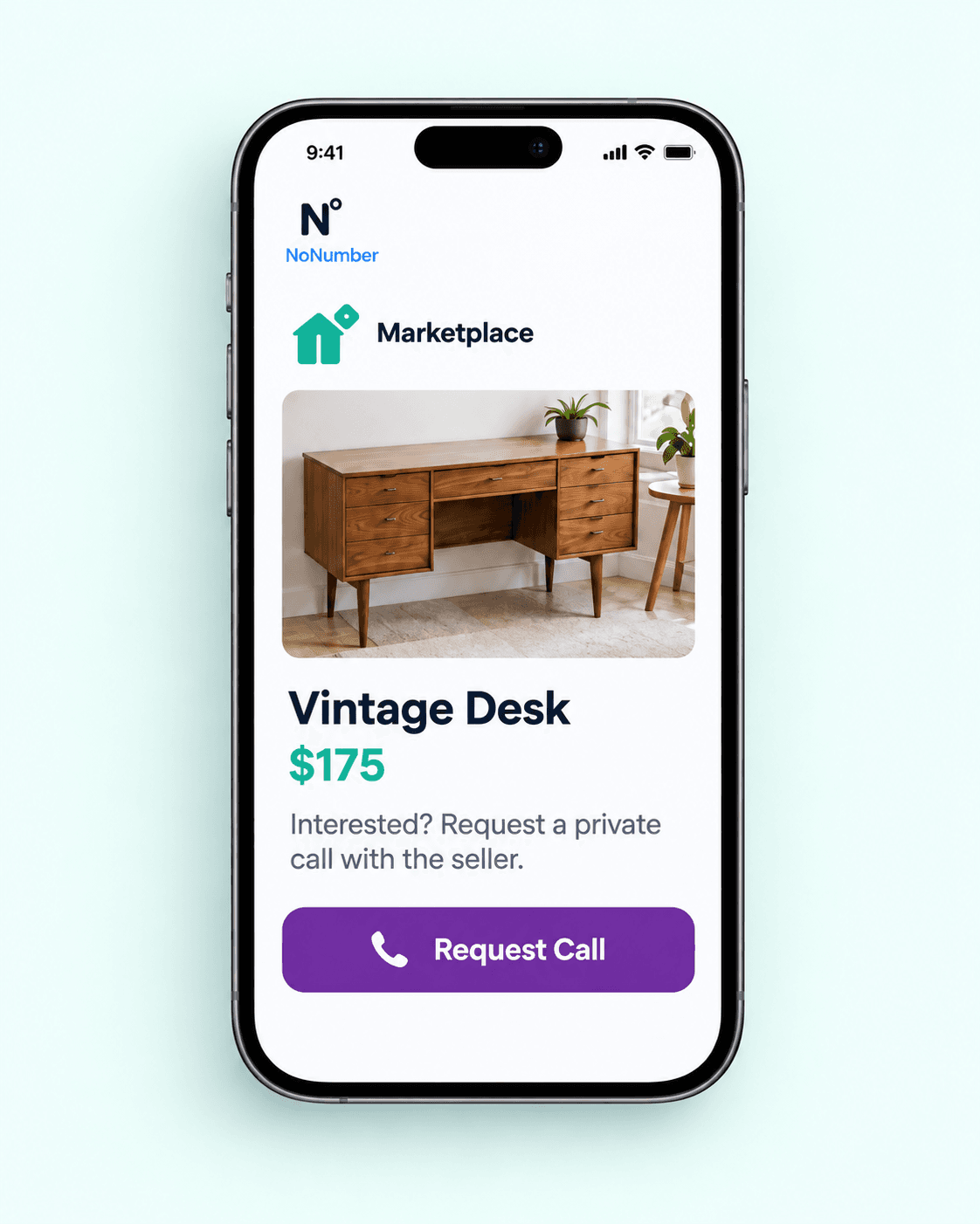 Buyer requesting a Marketplace call in NoNumber